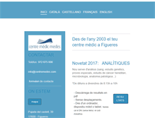 Tablet Screenshot of centremedicmedes.com